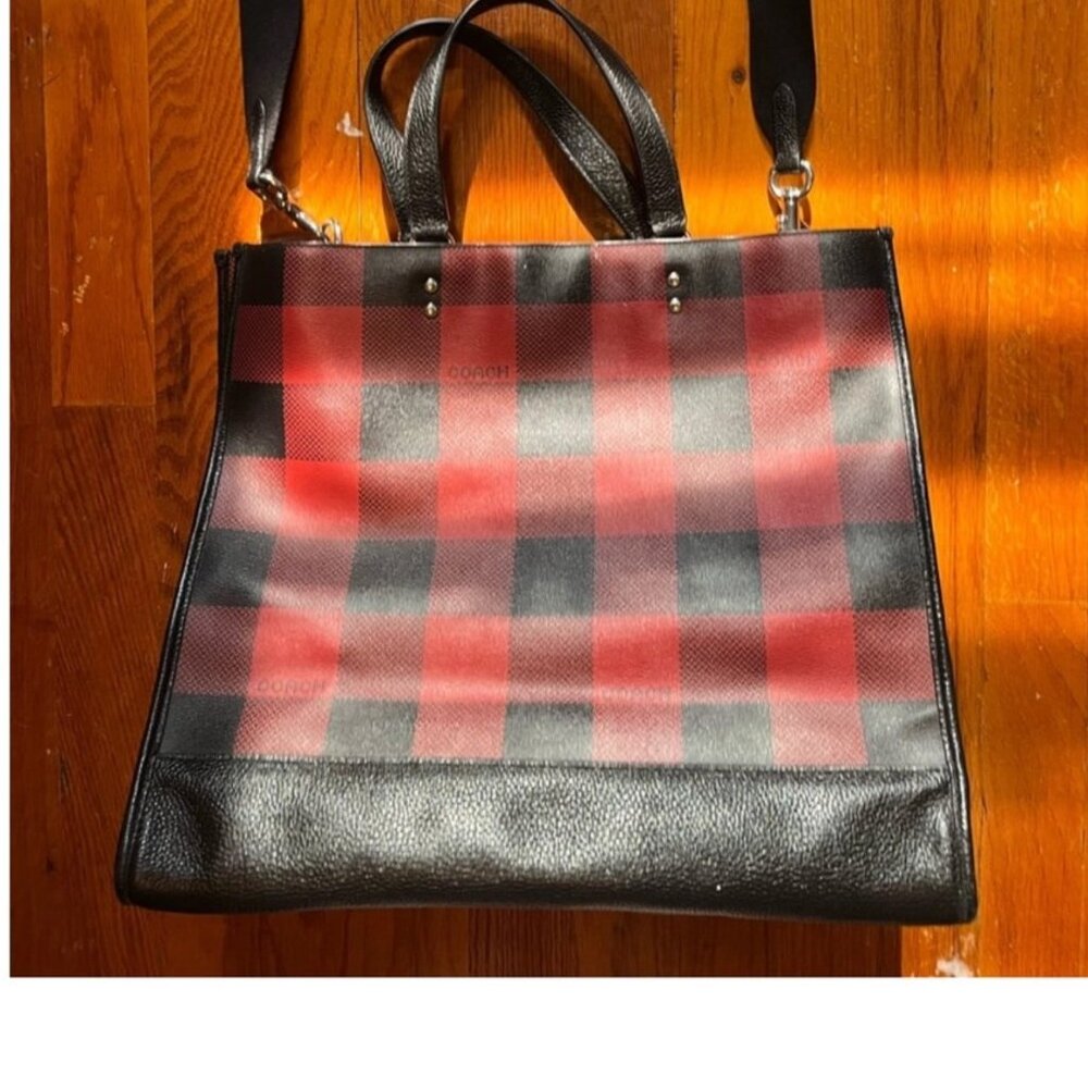 COACH BUFFALO EXTRA LARGE TOTE BAG - Picture 9 of 10